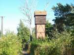stillgelegte-strecken-sonstige Wasserturm am ehem. Bahnhof Finow (Mark) 31.08.08