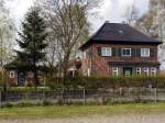 Empfangsgeb�ude Bahnhof Borghorst der ...  Volkmar D�ring 22.04.2012