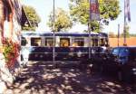Bahnhof Pfronten/Allg�u mit 627 105 im September 2000 / Fahrtrichtung ...