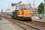 Die LOCON 216+215 rangieren ...  Robert Hansen 12.05.2011