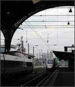 . TGV-Bahnhof ...  Gisela, Matthias und Jonas Frey 07.12.2011