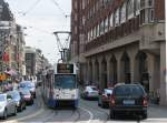 Strasenbahn Amsterdam Type G12 830 in der reguliersbreestraat am 25. Juni 2010
