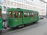 strasenbahn-basel-bvb-blt BVB - Tram Beiwagen C 1193  in der Stadt Basel am 31.10.2009