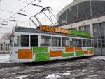 Oldtimer Motorwagen 413 ist als Chatliner w�rend der MUBA auf ...
