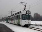 Be 4/6 S mit der Betriebsnummer 666 und Anh�nger 1431 ...