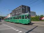 Doppeltraktion Be 4/6 D�wag auf der Linie 2 am IWB. ...