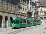 strasenbahn-basel-bvb-blt BVB - Be 4/8 681 mit 1 Beiwagen unterwegs auf der Linie 14 am 24.05.2010