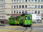 strasenbahn-basel-bvb-blt BVB - Ce 2/2  126 mit Beiwagen C 331 unterwegs auf der Linie 18 am 24.05.2010