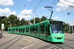 strasenbahn-basel-bvb-blt BVB 309 am 27.07.10 Combino auf der Linie2 am Bahnhof SBB. 
Da momentan wegen einer Baustelle am Messeplatz die Linie 2 und 6 verkn�pft ist, fahren auf der Linie 2 Combinos.
