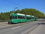 Be 4/6 S mit der Betriebsnummer 662 f�hrt zur Haltestelle ...