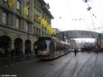 Combino Nr. 753 Kursaal Bern am 7.1.2010 beim Bhf. Bern. ...