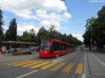 BernMobil Be 6/8 (Siemens Combino Classic) am 3.8.2010 beim Helvetiaplatz. ...
