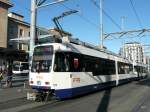 TPG - Tram Be 4/6 818 unterwegs auf der Linie ...
