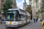 Strassenbahn hinter dem Genter ...  Philippe Godart 01.10.2010