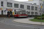 Diese historische Stra�enbahn fuhr mir in Liberec vor die Linse.14.05.2011 ...