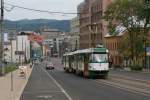Stra�enbahnzug der Linie 3 ...  Steffen Eule 17.05.2011