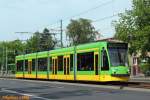 strasenbahn-poznan-posen Combino 510, Grunwaldzka Str., 18.5.2009