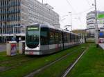 Strasenbahn Rotterdam Citadis 2047 auf der Linie 25 beim Hofplein am 16.11.09