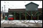 strasenbahn-wien Remise Rudolfsheim. (Abk�rzung RDH) Aufgenommen am 13.02.10