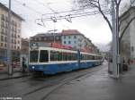 Tram 2000 Be 4/6 2008 Friesenberg + 2301 am 1.12.09 ...