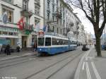VBZ Nr. 2010 Wipkingen (Be 4/6 Tram 2000) am 8.4.2010 ...