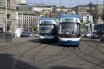 Cobratreffen am 1.4.10 beim Hauptbahnhof Z�rich: Be 5/6 3020 trifft ...