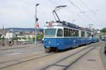 Strasenbahn Zurich Leider Geschichte sind die Mirages in Z�rich: Am 30.6.10, dem letzen offiziellen Betriebstag, konnte ich noch einige letzte Fotos dieser Z�rcher Urgesteine schiessen: Be 4/6 1685 und Be 4/6 1688 beim B�rkliplatz.