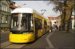 Zu Testzwecken ist Tw 4001 der BVG bei der Strausberger ...