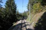 Blick r�ckw�rts aus dem ...  Peter Walter 02.10.2011