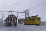 R1640 mit ABe 4/4 II 46 kreuzt den Xe 4/4 ...