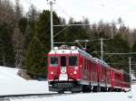 RhB - Triebwagen ABe 4/4 47 und ABe 4/4 43 ...