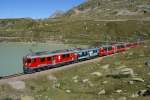 ABe 4/4 III 55 und ABe 4/4 III 53 befinden ...