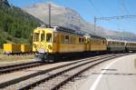 Die Bernina-Oldtimertribwagen mit Pullmanwagen ...  Seraina Riedi 27.09.2010