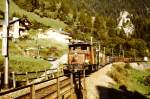 Ge 6/6 I 415 und eine Ge 4/4 I bringen ...