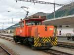 RhB - Rangierlok Ge 3/3 214 in Samedan am 13.09.2010 ...