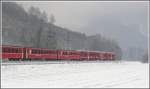 RE1029 nach Davos Platz wird heute planm�ssig vom ABe 8/12 ...