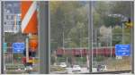 strecke-rheintal-lq-rei Langsamfahrstelle f�r die Erneuerung des Dreischienengleises bei Chur S�d. (21.04.2010)