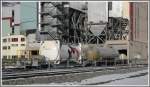 Container Tragwagen mit Zementsilo ...  Herbert Graf 21.12.2010