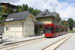 Bf. Fulpmes der Stubaitalbahn ...  Karl Seltenhammer 06.08.2011