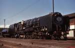 Für die Beförderung des  Drakensberg  wird die 25NC 3523 im Depot De Aar auf Hochglanz gebracht (generell präsentierten sich die meisten Dampflokomotiven zu diesem Zeitpunkt in einem