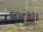 Weiter mit dem Shongololo durch das sdwestliche Afrika. Jetzt, am 20. Oktober 2007 durch das Hex River-Valley. Die Kurven sind so eng, da die eigenen Loks aus dem Zugfenster gut zu fotografieren sind. 