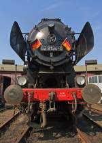 Frontansicht der 52 8134-0 ...  Armin Schwarz 25.04.2011