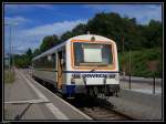 Ein NE 81 der SWEG in Aglasterhausen. Aufgenommen am 30.7.2009 ...