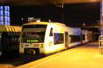 VT 529 von der OSB wartet unter der Stadtbahnbr�cke in ...