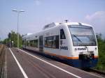 VT 503 der SWEG Endingen ist am Nachmittag des 02.06.07 ...