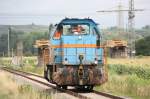 Eine Gmeinder D 75 BB.. Die Lok geh�rt der SWEG ...