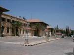 Der Hauptbahnhof von Aleppo (Bagdad Station) May 2002