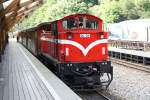 AFR DL31 am 04.Juni 2014 mit Zug 50 nach Alishan Station in der Chaoping Station.