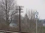 Ein alter Telegrafenmast am ...  Frank Thomas 09.04.2010