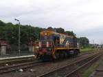 Lok TEM2-148 (CTL Rail) in Wolsztyn (11-7-2007).  ...